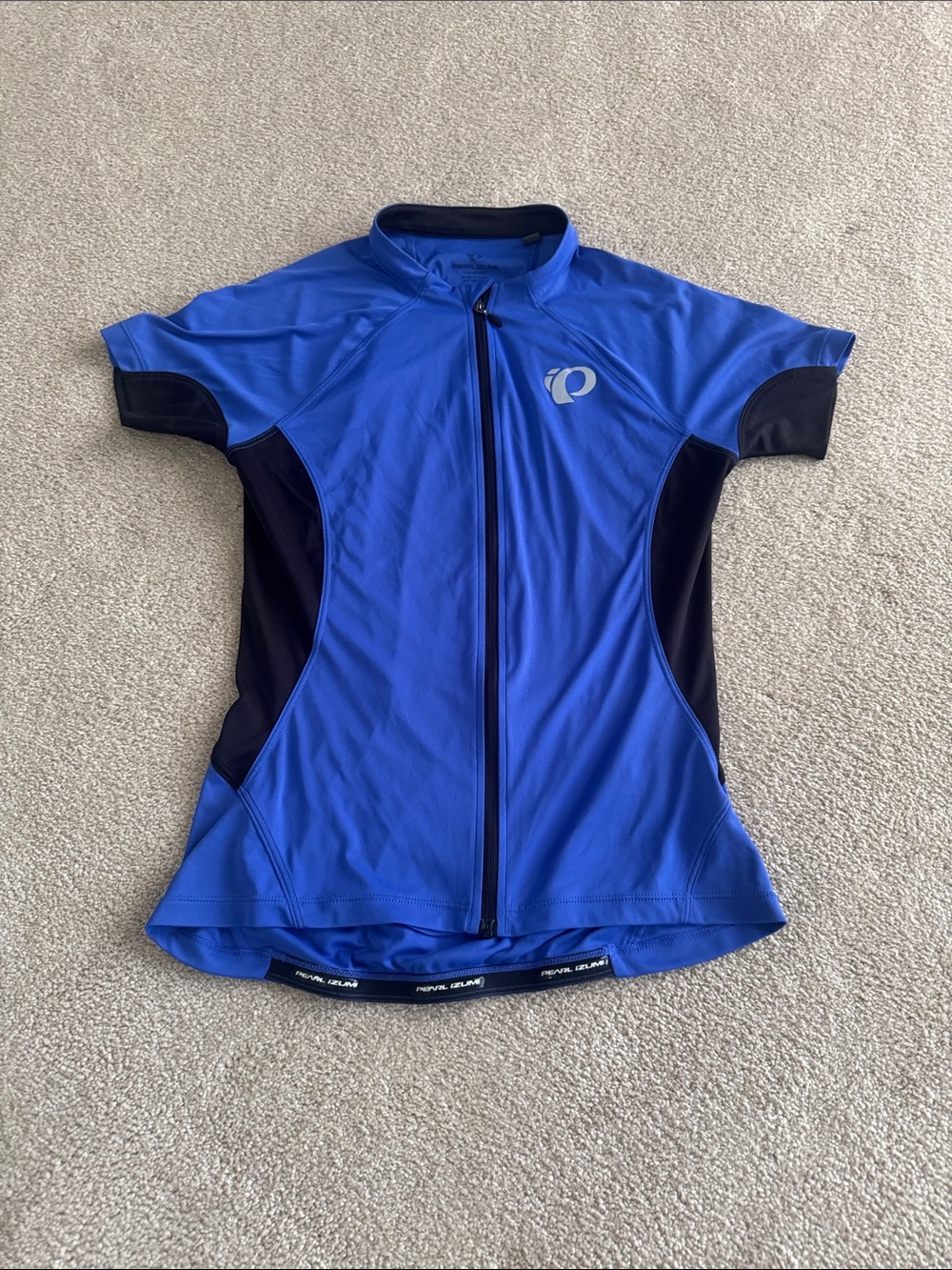 Pearl Izumi Royal Blue and Black Women's Cycling Jersey
